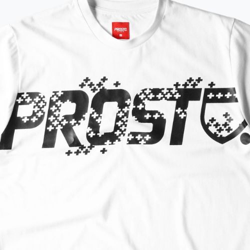 Koszulka męska PROSTO Plusrain white