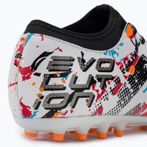 Buty piłkarskie męskie Joma Evolution AG white/black/orange