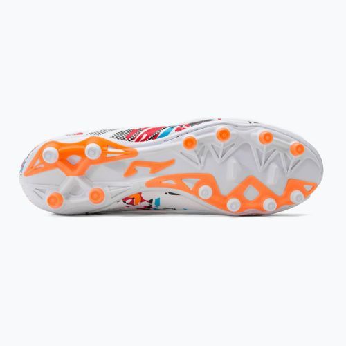 Buty piłkarskie męskie Joma Evolution FG white/black/orange