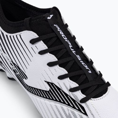 Buty piłkarskie męskie Joma Propulsion Cup AG white/black