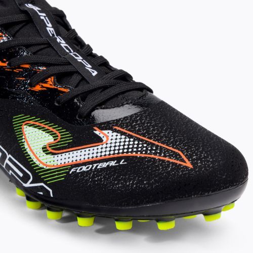 Buty piłkarskie męskie Joma Super Copa AG black/coral