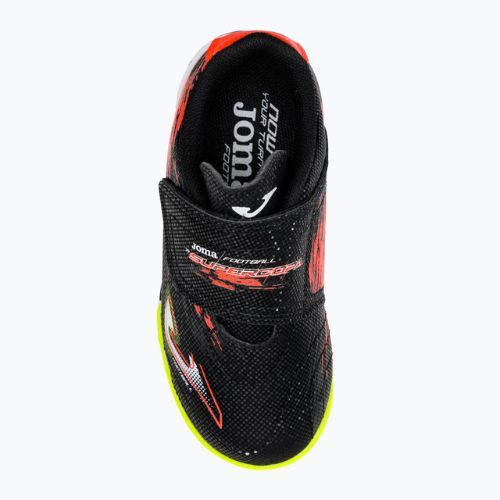 Buty piłkarskie dziecięce Joma Super Copa TF black/orange