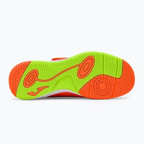 Buty piłkarskie dziecięce Joma Super Copa IN coral/green fluor