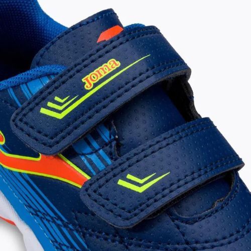 Buty piłkarskie dziecięce Joma Xpander IN navy/orange fluor