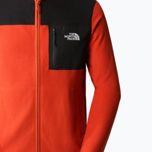 Bluza trekkingowa męska The North Face Homesafe Full Zip Fleece rusted bronze/black