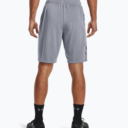 Spodenki treningowe męskie Under Armour Tech Graphic steel/black