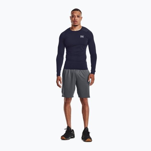 Longsleeve treningowy męski Under Armour HG Armour Comp midnight navy/white
