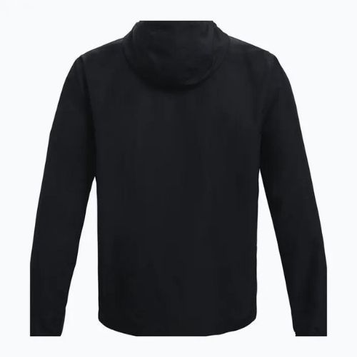 Kurtka przeciwwiatrowa męska Under Armour Sportstyle Windbreaker black/pitch gray/black