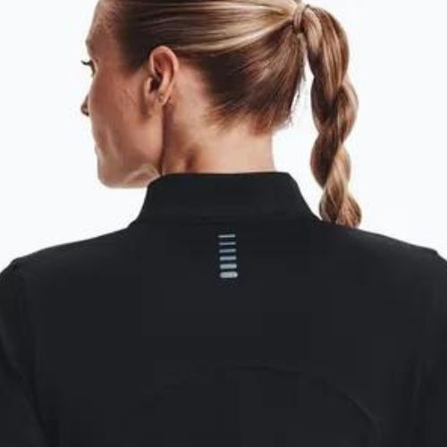 Bluza do biegania damska Under Armour Qualifier Run 2.0 1/2 Zip black/black/reflective