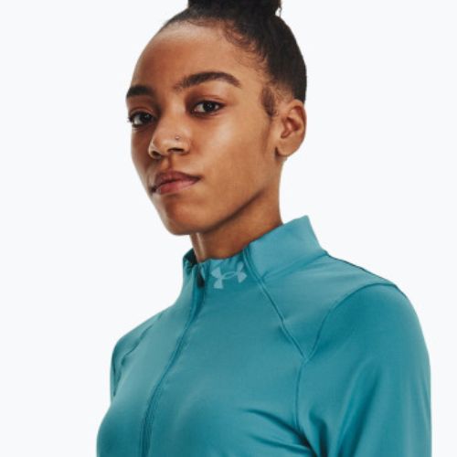 Bluza do biegania damska Under Armour Qualifier Run 2.0 1/2 Zip glacier blue/glacier blue/reflective