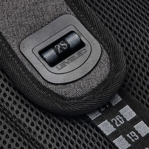 Plecak miejski Under Armour Hustle Pro 31.5 l black medium heather/black/metallic gold
