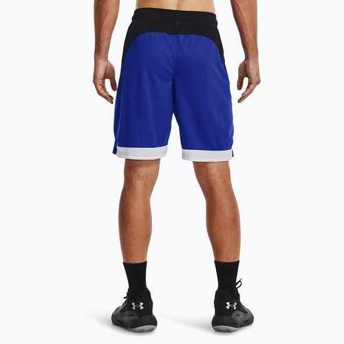 Spodenki koszykarskie męskie Under Armour Baseline 10In royal/white