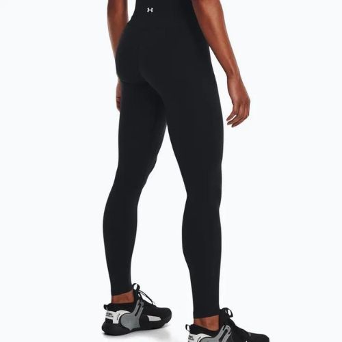 Legginsy treningowe damskie Under Armour Meridian Ultra High Rise black/metallic silver