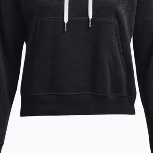 Bluza damska Under Armour Essential Script Hoodie black/jet gray/white