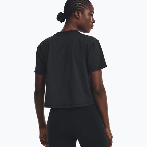 Koszulka treningowa damska Under Armour Meridian black/metallic silver