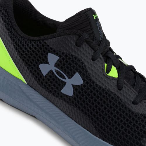 Buty do biegania męskie Under Armour Surge 3 black/lime surge/gravel