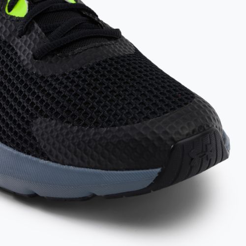 Buty do biegania męskie Under Armour Surge 3 black/lime surge/gravel