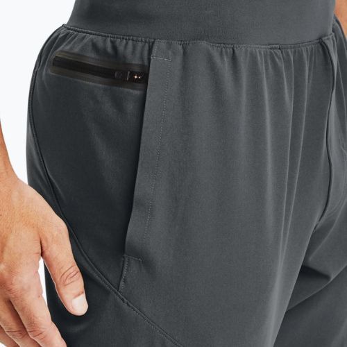 Spodnie treningowe męskie Under Armour Unstoppable Tapered pitch gray/black