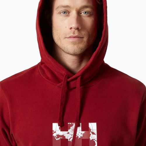 Bluza męska Helly Hansen Arctic Ocean Hoodie oxblood