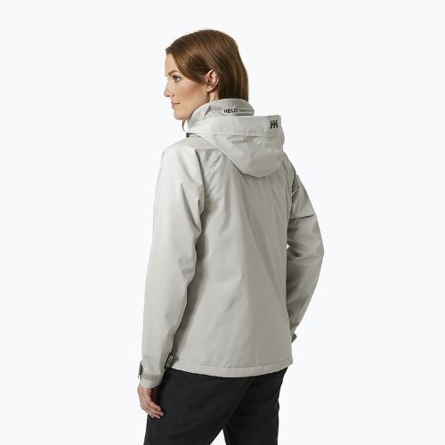Kurtka żeglarska damska Helly Hansen Hp Racing Lifaloft Hooded mellow grey