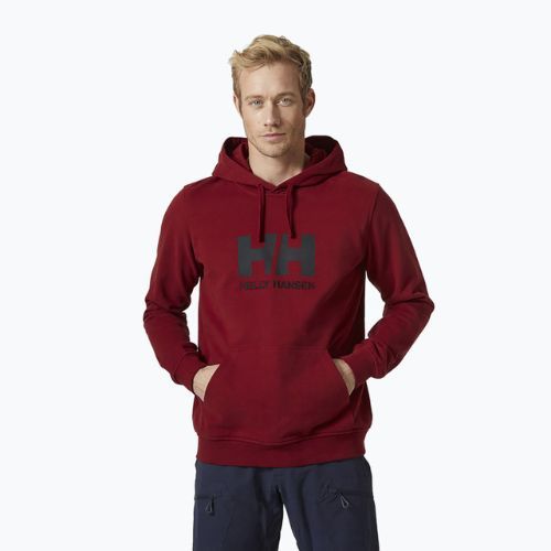 Bluza męska Helly Hansen HH Logo Hoodie oxblood