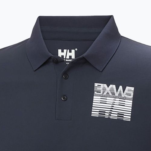 Koszulka trekkingowa męska Helly Hansen Hp Racing Polo navy
