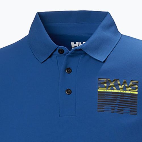 Koszulka trekkingowa męska Helly Hansen Hp Racing Polo deep fjord