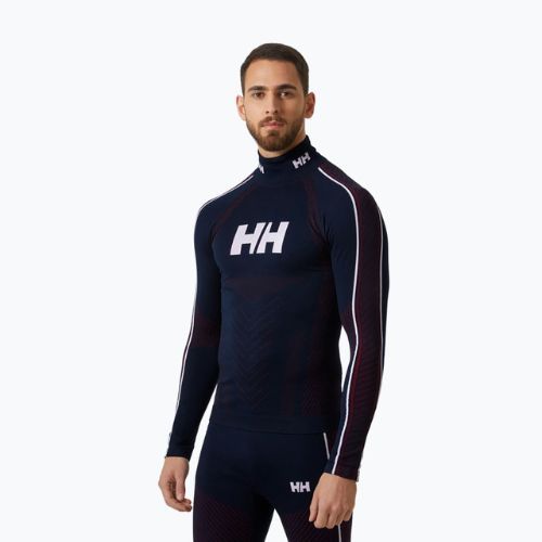 Longsleeve termoaktywny męski Helly Hansen H1 Pro Lifa Race navy