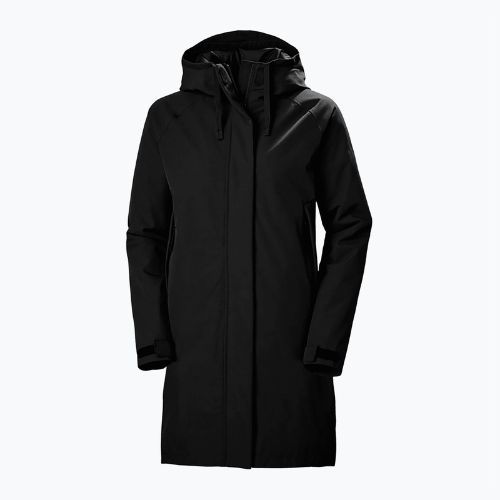 Płaszcz zimowy damski Helly Hansen Mono Material Insulated Rain Coat black