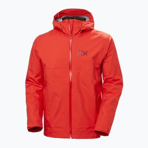 Kurtka przeciwdeszczowa męska Helly Hansen Verglas 3L Shell 2.0 alert red