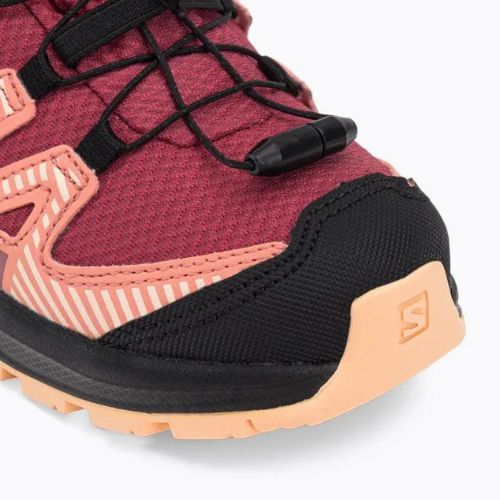 Buty trekkingowe dziecięce Salomon XA Pro V8 CSWP earth/black/almond