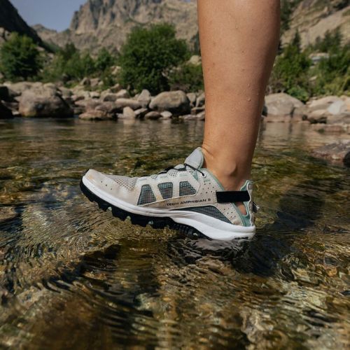 Buty turystyczne damskie Salomon Techamphibian 5 lunroc/aqua/white