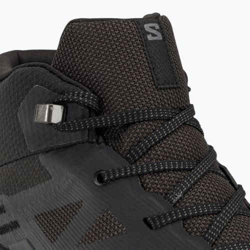 Buty turystyczne męskie Salomon Outrise Mid GTX black/phantom
