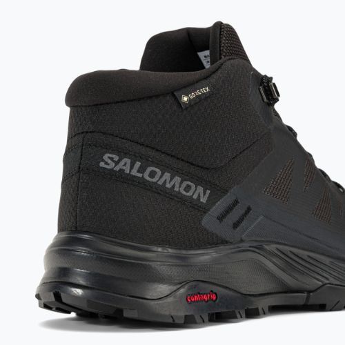 Buty turystyczne męskie Salomon Outrise Mid GTX black/phantom