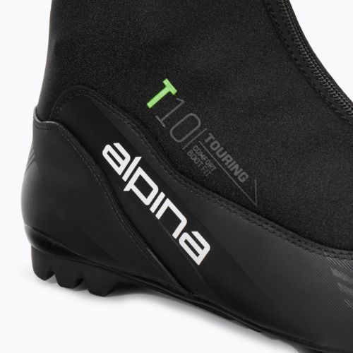 Buty do nart biegowych męskie Alpina T 10 black/green