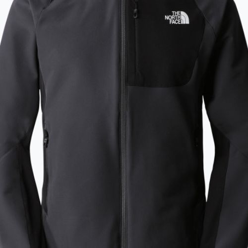 Kurtka softshell męska The North Face AO Softshell Hoodie asphalt grey/black