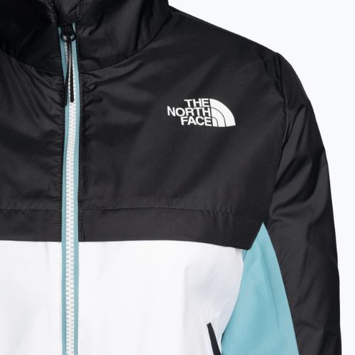 Kurtka przeciwwiatrowa damska The North Face Mountain Athletics Wind Full Zip white/reef waters