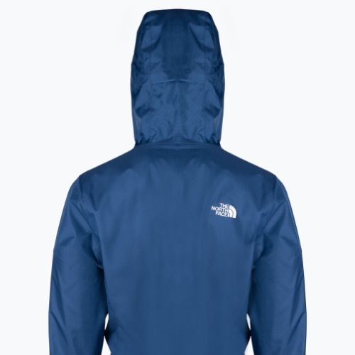 Kurtka przeciwdeszczowa damska The North Face Quest shady blue/white