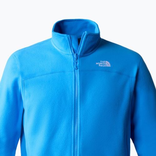 Bluza trekkingowa męska The North Face 100 Glacier FZ super sonic blue