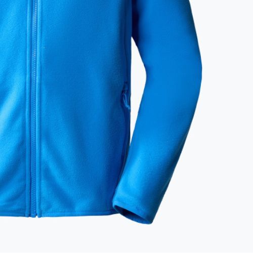 Bluza trekkingowa męska The North Face 100 Glacier FZ super sonic blue