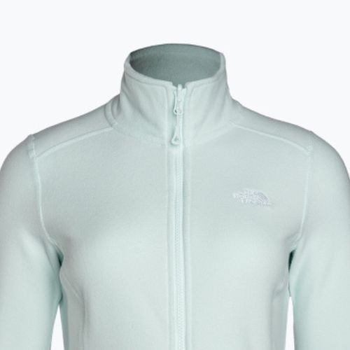 Bluza trekkingowa damska The North Face 100 Glacier FZ skylight blue