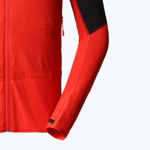 Bluza męska The North Face Bolt Polartec Hoodie fiery red/black