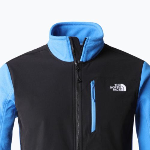 Bluza trekkingowa męska The North Face Glacier Pro FZ super sonic blue/black