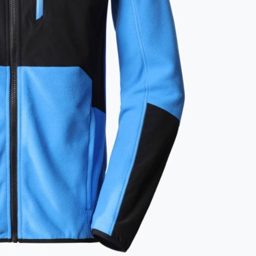 Bluza trekkingowa męska The North Face Glacier Pro FZ super sonic blue/black