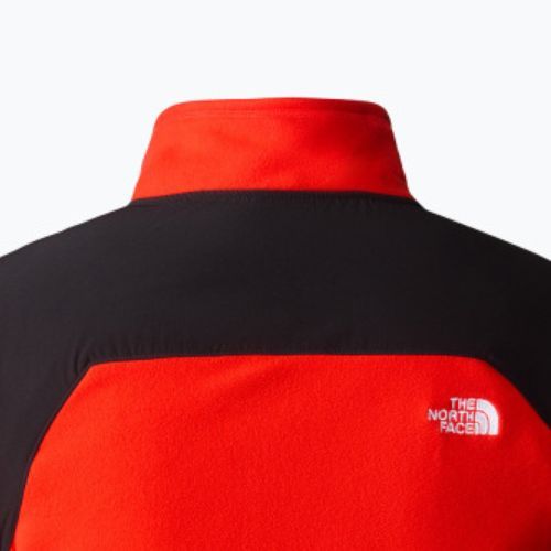 Bluza trekkingowa męska The North Face Glacier Pro FZ fiery red/black