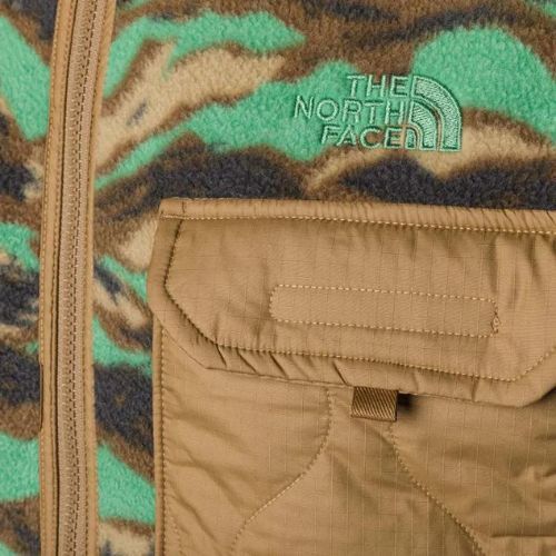 Bluza trekkingowa męska The North Face Royal Arch FZ deep grass green printed camo