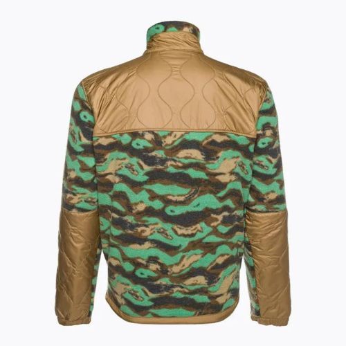 Bluza trekkingowa męska The North Face Royal Arch FZ deep grass green printed camo