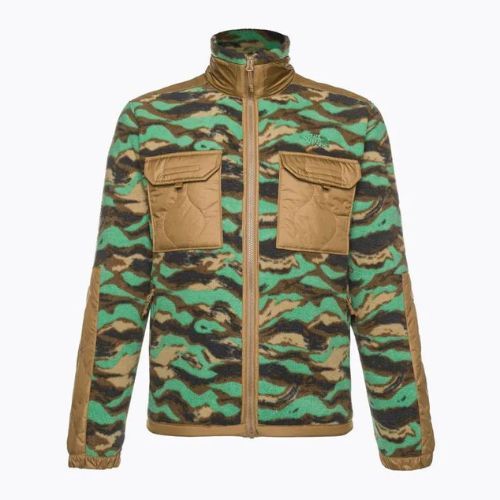 Bluza trekkingowa męska The North Face Royal Arch FZ deep grass green printed camo