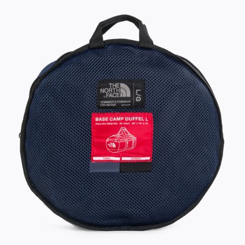 Torba podróżna The North Face Base Camp Duffel L 95 l summit navy/black