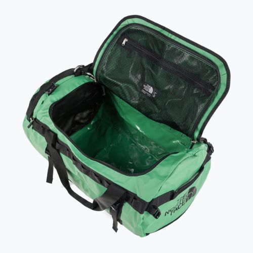Torba podróżna The North Face Base Camp Duffel L 95 l deep grassgreen/black